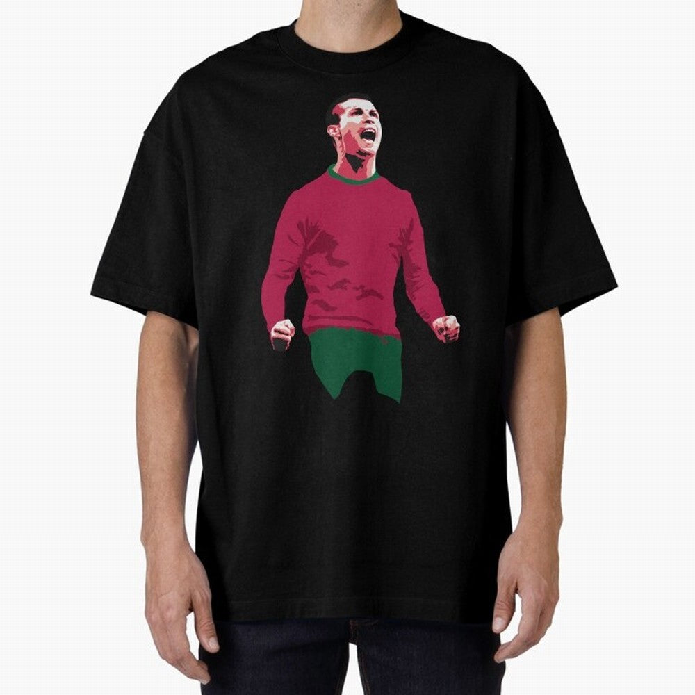 Ronaldo Oversized T-Shirt Back Your Heroes with the FIFA World Cup 2026 Group Stage Journey through Messi, CR7 and Mbappe Highlights, England, France and Netherlands Pride, Global Supporter Spirit, Legendary Goals, National Colors and Tournament
