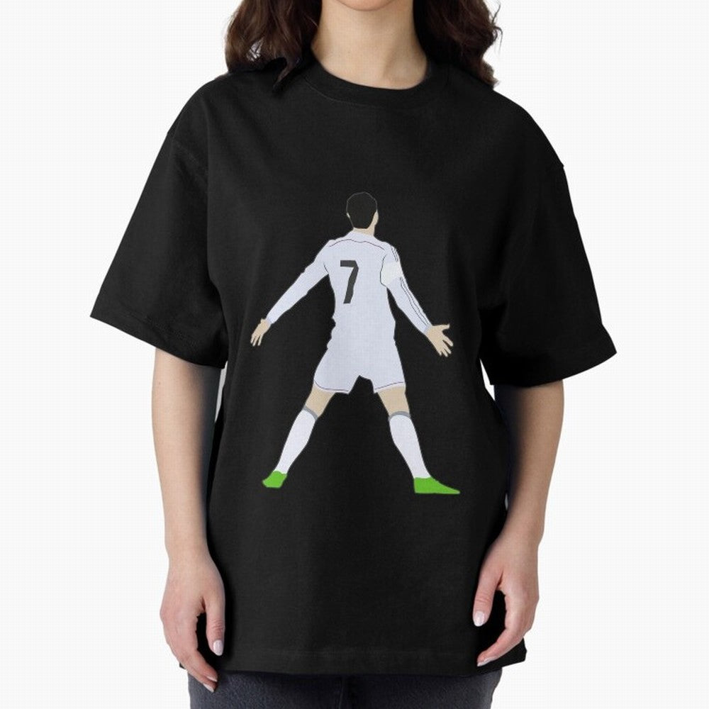 Cristiano Ronaldo Oversized T-Shirt Celebrate Fan Favorites in Match Day Hype around FIFA World Cup 2026, Haaland and Mbappe, Germany, Soccer Culture, Superstar Moments, National Team Dreams and Competitive Fire; Perfect for Fans, Collectors,