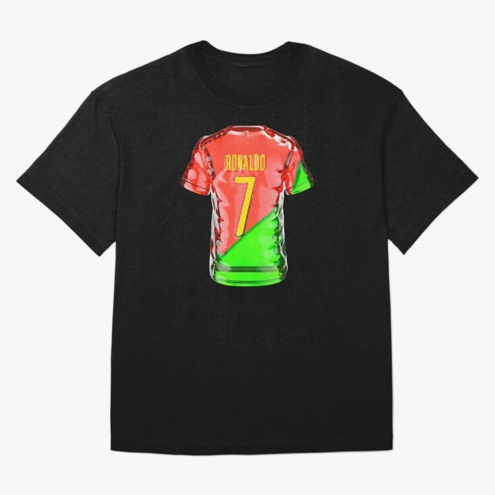 Cristiano Ronaldo Oversized T-Shirt Celebrate Football Heritage in FIFA World Cup 2026 Group Stage for Fans of Cristiano Ronaldo, Haaland and CR7 and Argentina, France and Brazil, Bringing Championship Spirit, Famous Goals, Roaring Crowds and