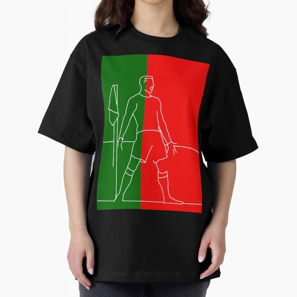 Siuuu! (color) Oversized T-Shirt Celebrate Golden Goal Energy in FIFA World Cup 2026 Group Stage Spirit, Made for England, France and Netherlands, Mbappe and Neymar, Stadium Memories, Football Loyalty, International Chants and Championship