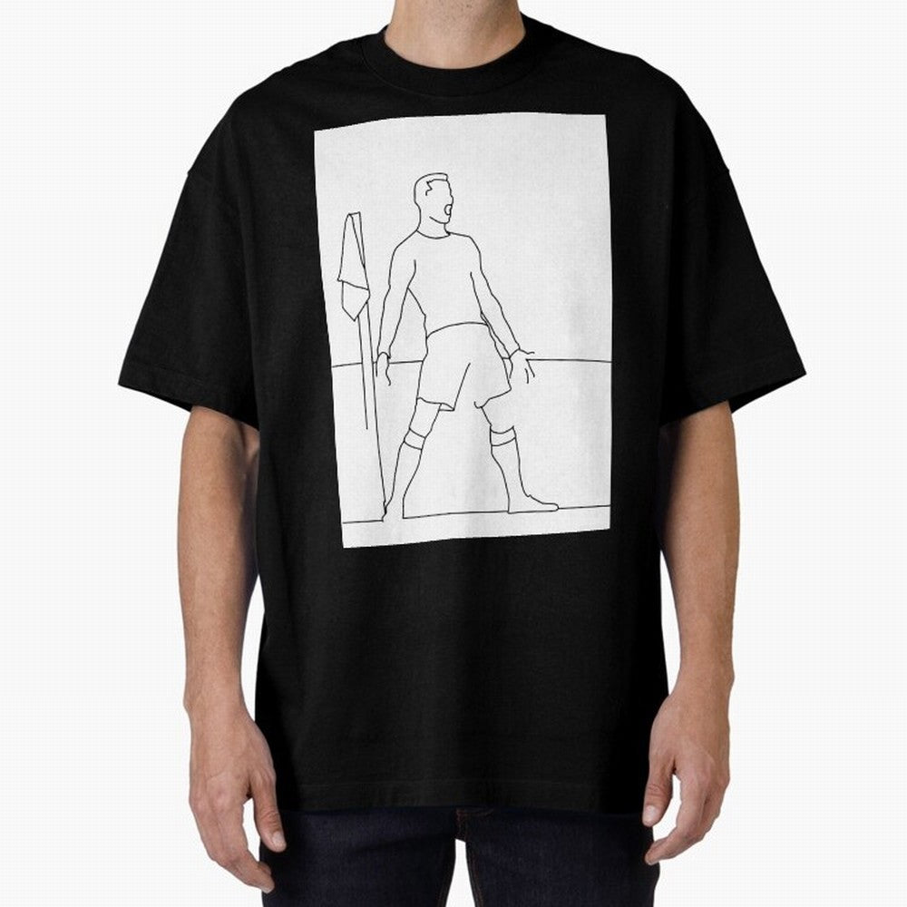 Siuuu! Oversized T-Shirt Enjoy Match Day Hype around FIFA World Cup 2026 Group Stage, CR7 and Messi, France and Portugal, Football History, Final Match Energy, Crowd Noise and Once in a Lifetime Moments; Ideal for Fans Who Follow Messi, Cristiano