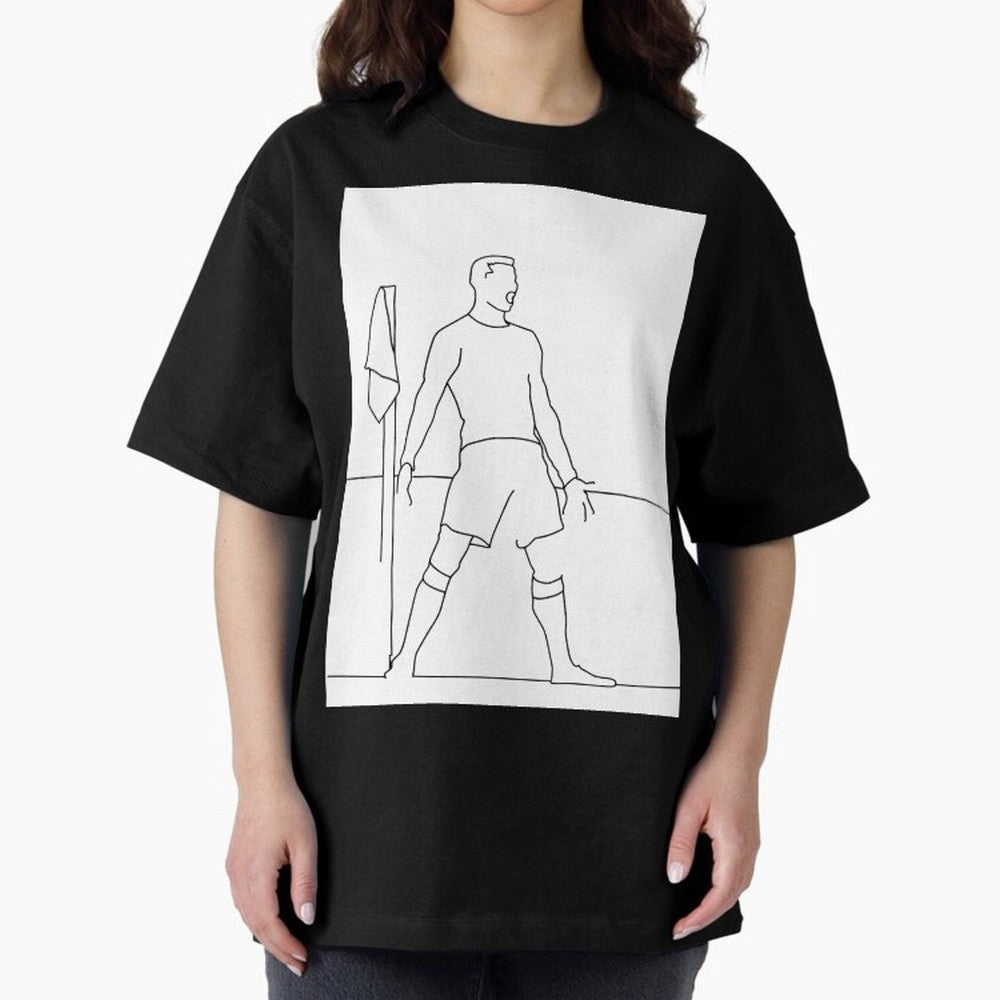 Siuuu! Oversized T-Shirt Enjoy Match Day Hype around FIFA World Cup 2026 Group Stage, CR7 and Messi, France and Portugal, Football History, Final Match Energy, Crowd Noise and Once in a Lifetime Moments; Ideal for Fans Who Follow Messi, Cristiano