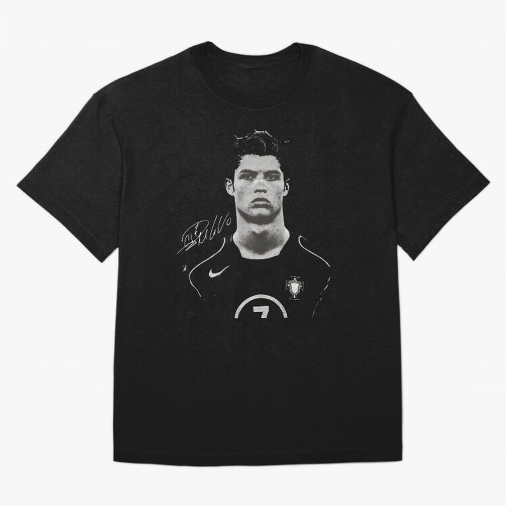 Cristiano Ronaldo Vintage Bootleg Oversized T-Shirt Experience Match Day Hype around FIFA World Cup 2026, Messi, CR7 and Mbappe, England, Match Day Excitement, Supporter Culture, Golden Goals and Global Football Passion; Made for Die Hard