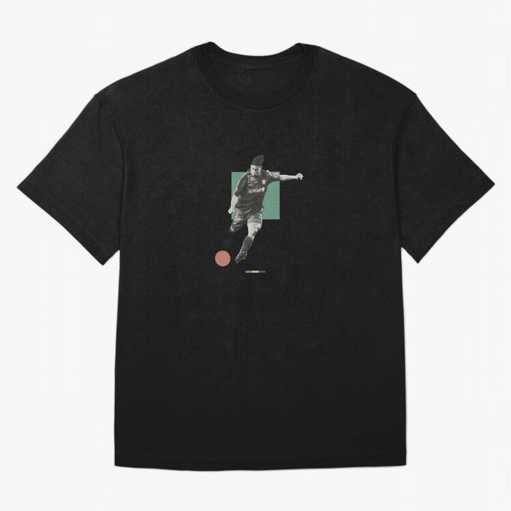 Ronaldinho Minimalist Oversized T-Shirt Celebrate FIFA World Cup 2026 USA Canada Mexico Spirit, Capturing England, Messi, CR7 and Mbappe, Stadium Chants, National Pride, Trophy Dreams and Unforgettable Football Memories; Ideal for Football Dads,