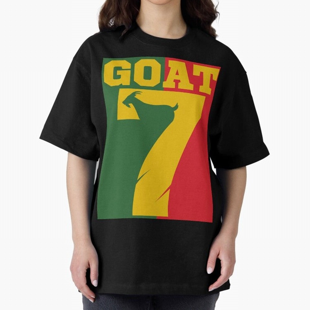 World Cup 2026 The Goat CR 7 Portugal Oversized T-Shirt Make Game Day About FIFA World Cup 2026 with Cristiano Ronaldo, Argentina, France and Brazil Energy, Supporter Pride, Iconic Celebrations, Legendary Names and Global Match Day Energy; Great