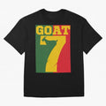 World Cup 2026 The Goat CR 7 Portugal Oversized T-Shirt Make Game Day About FIFA World Cup 2026 with Cristiano Ronaldo, Argentina, France and Brazil Energy, Supporter Pride, Iconic Celebrations, Legendary Names and Global Match Day Energy; Great