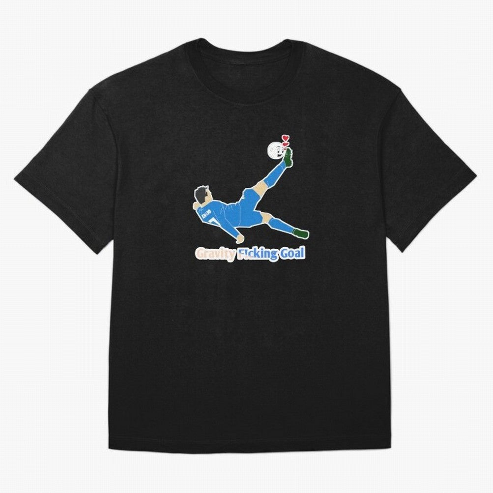 Cristiano Ronaldo Bicycle kick Oversized T-Shirt Bring Supporter Culture to Global Football Passion for FIFA World Cup 2026, Celebrating Messi, Neymar and Mbappe, Portugal, Spain and Germany, Football Passion, Legendary Performances, Festival Vibes