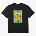 Cristiano Ronaldo Al-Nassr 8-Bit Soccer Football Oversized T-Shirt Build FIFA World Cup 2026 USA Canada Mexico Spirit, Highlighting Spain and Netherlands, CR7, Match Day Excitement, Supporter Culture, Golden Goals and Global Football Passion;