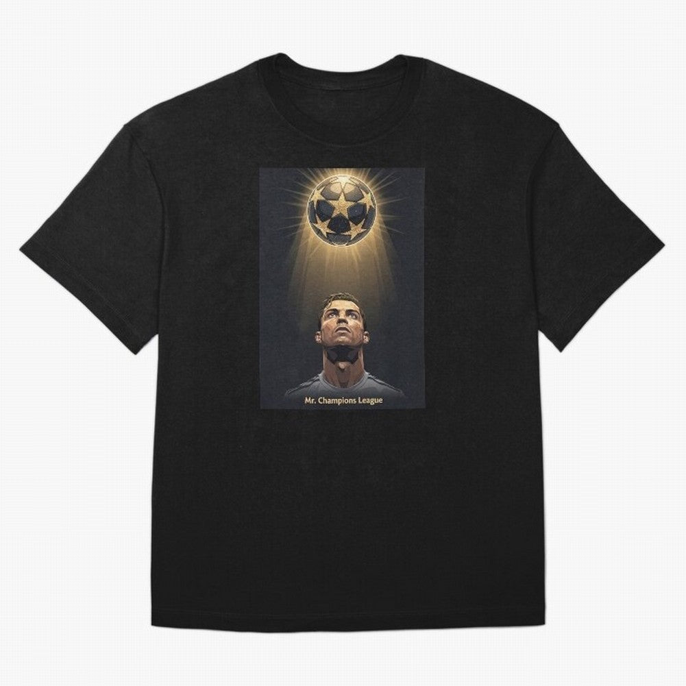 Ronaldo Madrid Oversized T-Shirt Celebrate Every Goal in FIFA World Cup 2026 Spirit, Centered on Netherlands, Mbappe, Vintage Soccer Flavor, Modern Football Stars, National Flags and Final Night Emotion; Ideal for Passionate Fans Who Love Underdog