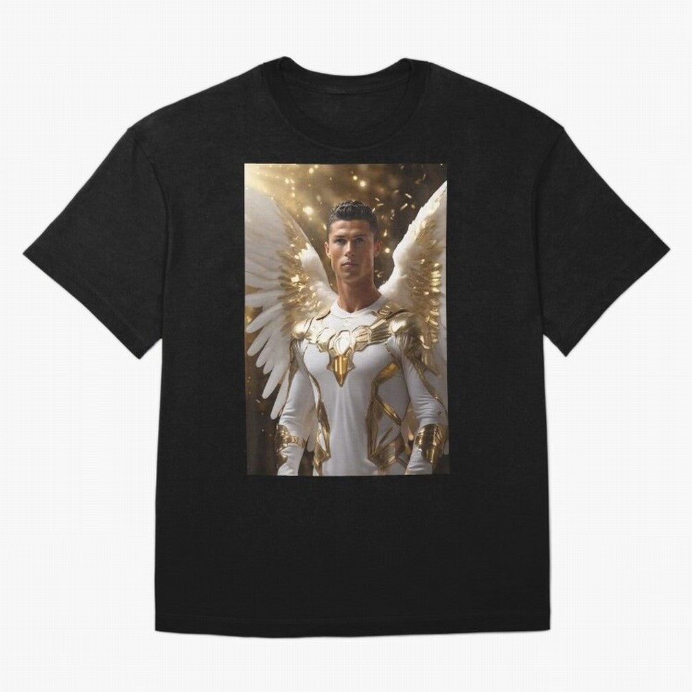 Cristiano Ronaldo angel 1 Oversized T-Shirt Refresh FIFA World Cup 2026 Featuring Neymar, Germany Energy, Stadium Memories, Football Loyalty, International Chants and Championship Tradition; Great for Watch Parties, Sports Bars, Family Nights, Fan