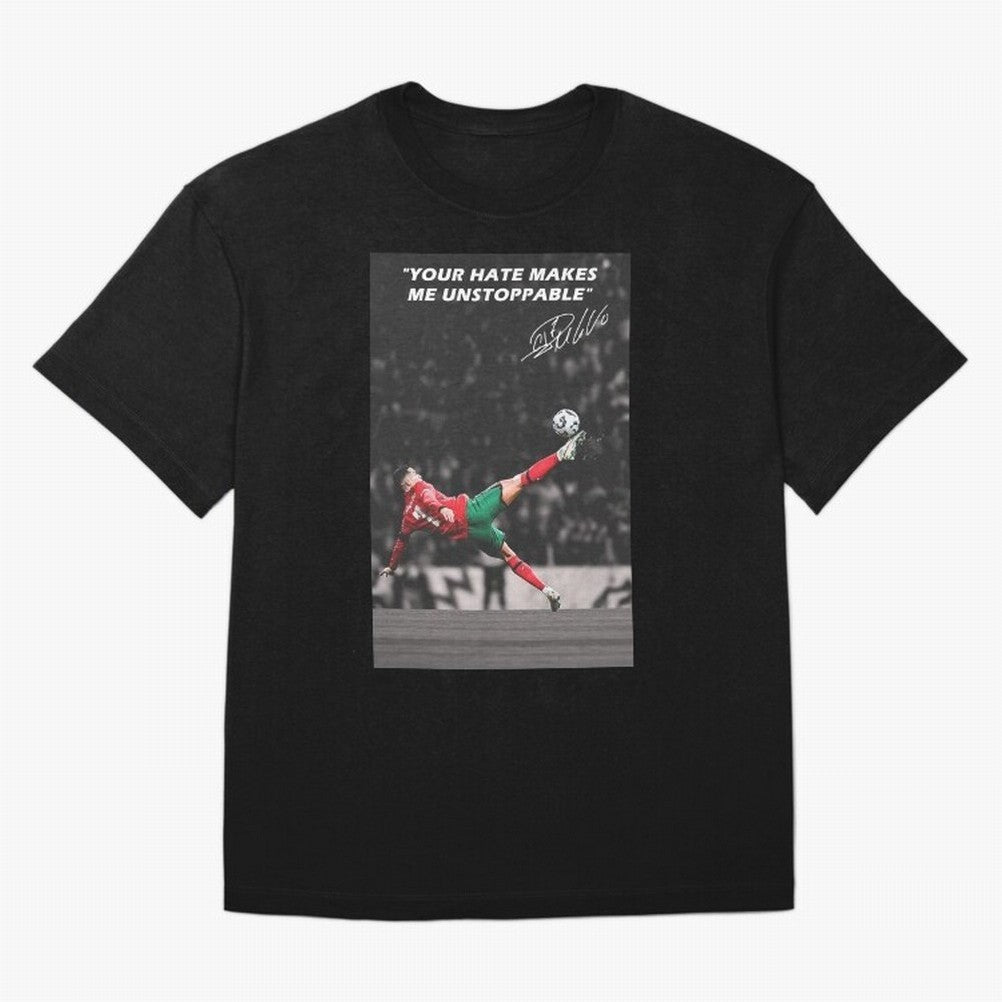 Cristiano Ronaldo Inspiration Oversized T-Shirt Show Your Stadium Side during Global Football Passion for FIFA World Cup 2026 Group Stage, Centered on Neymar, Haaland and Cristiano Ronaldo, Netherlands, Supporter Pride, Iconic Celebrations,