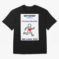 Tribute to Cristiano Ronaldo ¡ª 5 February Oversized T-Shirt Relive Legendary Nights from FIFA World Cup 2026 Group Stage Connected to Messi and Cristiano Ronaldo, Netherlands Energy, Vintage Soccer Flavor, Modern Football Stars, National Flags and