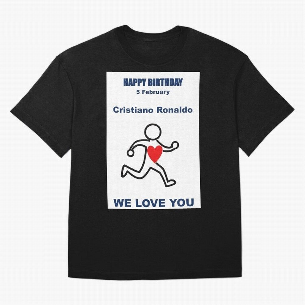 Tribute to Cristiano Ronaldo ¡ª 5 February Oversized T-Shirt Relive Legendary Nights from FIFA World Cup 2026 Group Stage Connected to Messi and Cristiano Ronaldo, Netherlands Energy, Vintage Soccer Flavor, Modern Football Stars, National Flags and