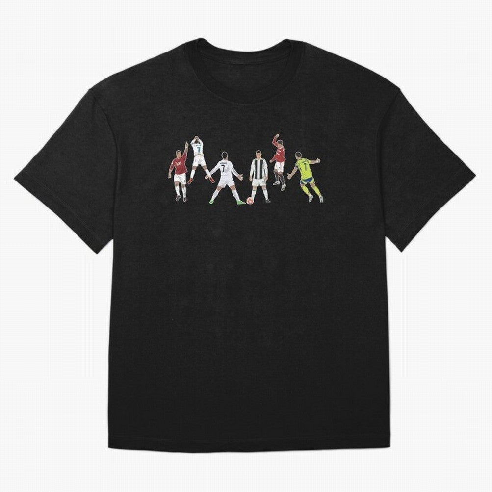 Ronaldo Forever Minimalist Career Goal Celebrations Oversized T-Shirt Bring Champion Energy into Global Football Passion for FIFA World Cup 2026 USA Canada Mexico, with Neymar, Haaland and Cristiano Ronaldo, England and Germany, Stadium Chants,
