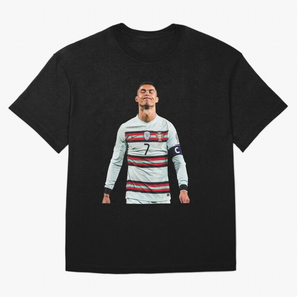 Cristiano Ronaldo Design Oversized T-Shirt Make Every Match About FIFA World Cup 2026 Filled with CR7 and Messi, Argentina and Brazil Energy, Stadium Chants, National Pride, Trophy Dreams and Unforgettable Football Memories; Ideal for Football