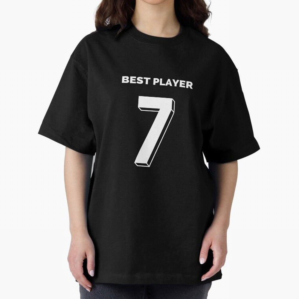Legacy 7 Oversized T-Shirt Build the FIFA World Cup 2026 Group Stage Journey through Haaland and Mbappe Highlights, England and Germany Pride, Football Passion, Legendary Performances, Festival Vibes and Supporter Community; Built for Supporters