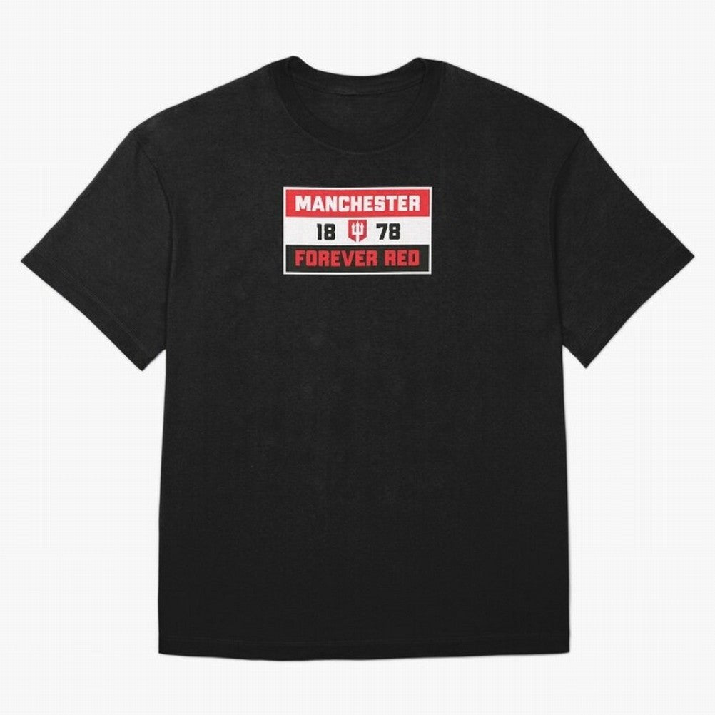 Manchester Forever Red Oversized T-Shirt Fuel the Hype around the FIFA World Cup 2026 Group Stage Journey through Cristiano Ronaldo Highlights, Germany Pride, Supporter Pride, Iconic Celebrations, Legendary Names and Global Match Day Energy;