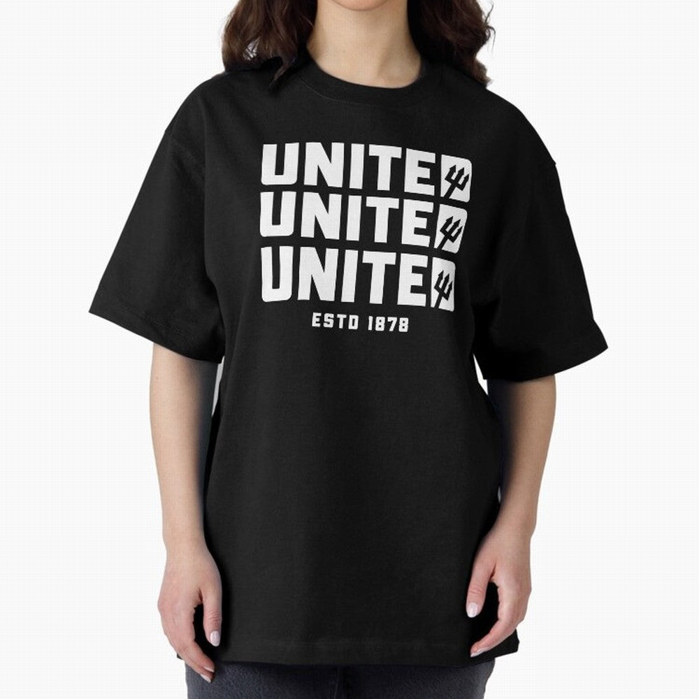 Manchester United United United Oversized T-Shirt Show Championship Spirit for FIFA World Cup 2026 Group Stage Built around CR7 and Messi, Argentina Energy, Stadium Chants, National Pride, Trophy Dreams and Unforgettable Football Memories; Made for