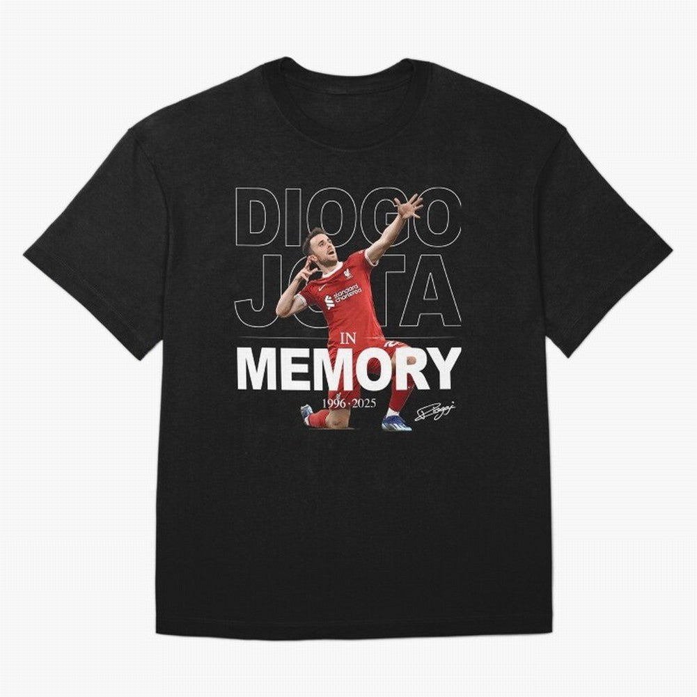 Diogo Jota In Memory Oversized T-Shirt Make Memories around Global Football Passion for FIFA World Cup 2026 Group Stage, Featuring Haaland and Mbappe, Argentina, France and Brazil, Football History, Final Match Energy, Crowd Noise and Once in a