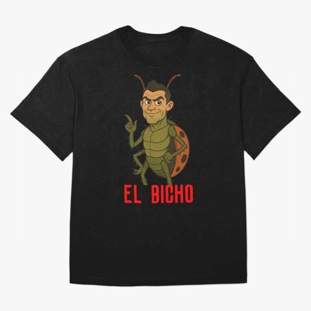 Ronaldo - El Bicho Oversized T-Shirt Make Game Day About FIFA World Cup 2026 with Cristiano Ronaldo, Argentina, France and Brazil Energy, Supporter Pride, Iconic Celebrations, Legendary Names and Global Match Day Energy; Great for Watch Parties,
