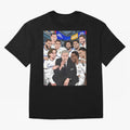 Carlo Ancelotti and Real Madrid Players Oversized T-Shirt Capture FIFA World Cup 2026 Group Stage for Fans of Haaland and England and Germany, Bringing Football Passion, Legendary Performances, Festival Vibes and Supporter Community; Made for Die