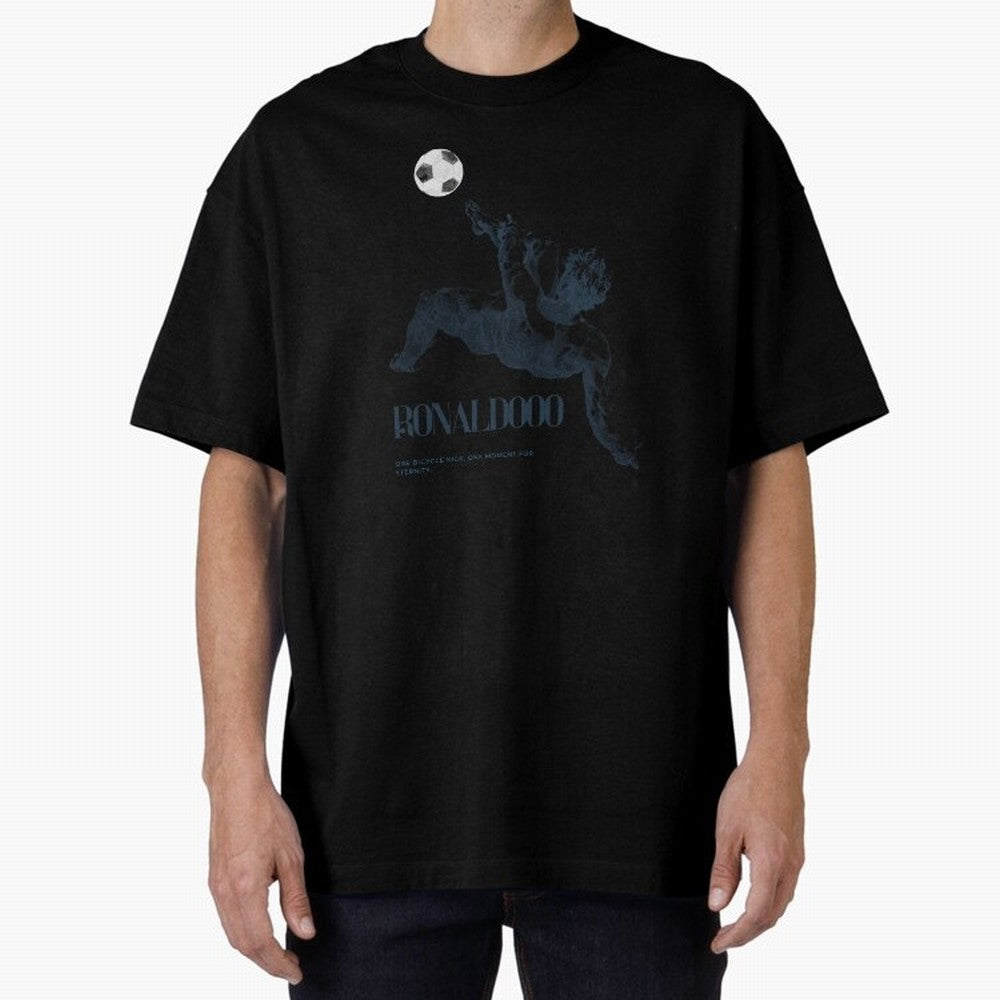Artistic Strike Oversized T-Shirt Remember FIFA World Cup 2026 Group Stage for Fans of Messi and Cristiano Ronaldo and England, France and Netherlands, Bringing Retro Football Energy, Iconic Rivalries, Trophy Chase Drama and Stadium Atmosphere;