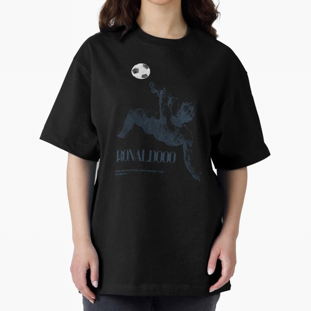 Artistic Strike Oversized T-Shirt Remember FIFA World Cup 2026 Group Stage for Fans of Messi and Cristiano Ronaldo and England, France and Netherlands, Bringing Retro Football Energy, Iconic Rivalries, Trophy Chase Drama and Stadium Atmosphere;