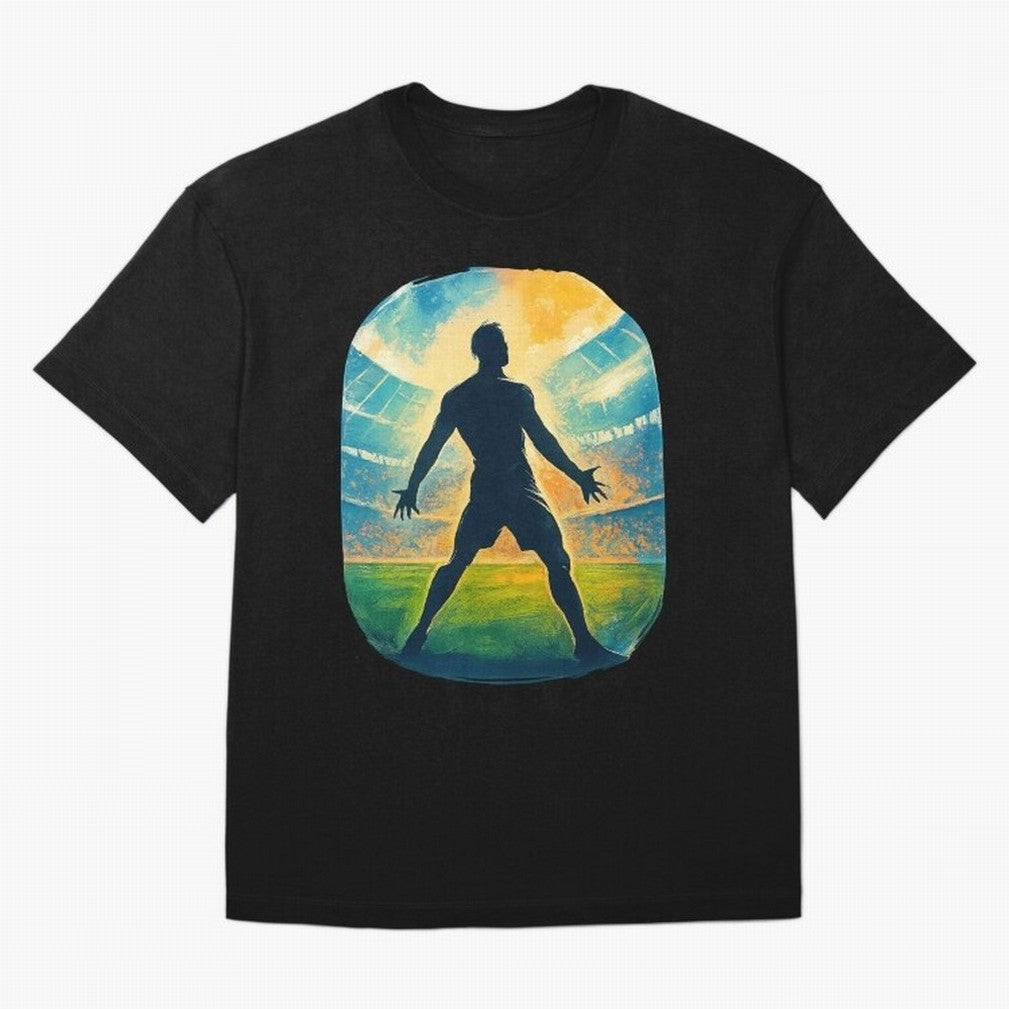 Cristiano Ronaldo CR7 Oversized T-Shirt Back Your Heroes with FIFA World Cup 2026 Spirit, Featuring Brazil, Portugal and Argentina, Mbappe, Worldwide Fan Energy, Dramatic Goals, Stadium Lights and Championship Celebrations; Created for Match Day