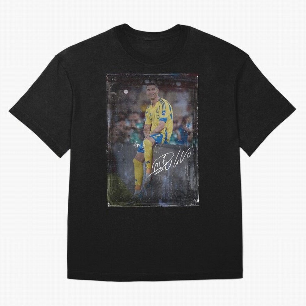 Cristiano Ronaldo Oversized T-Shirt Show Up for the Glory of Global Football Passion for FIFA World Cup 2026 USA Canada Mexico, Celebrating CR7, Portugal, Spain and Germany, Stadium Memories, Football Loyalty, International Chants and Championship