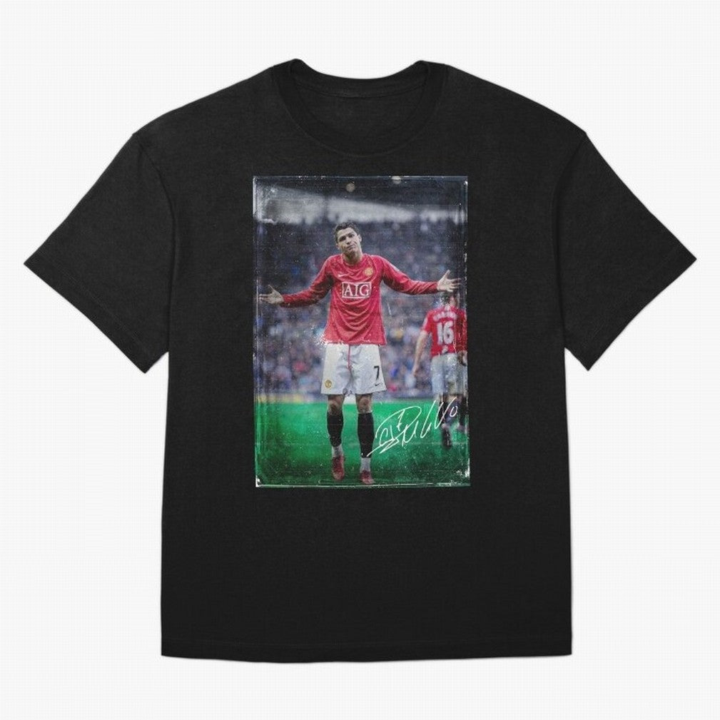 Cristiano Ronaldo Oversized T-Shirt Live for the Drama of Global Football Passion for FIFA World Cup 2026, Highlighting Neymar, Argentina and Brazil, Championship Spirit, Famous Goals, Roaring Crowds and International Football Unity; Created for