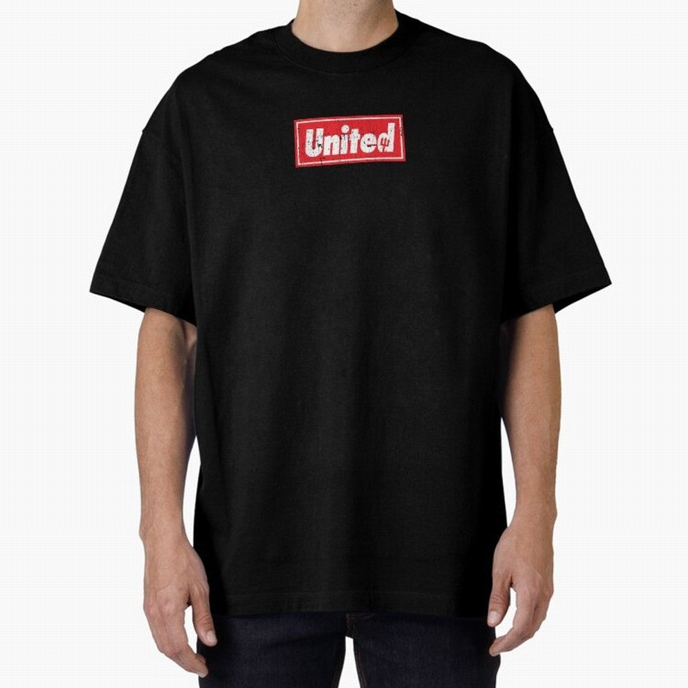 Manchester United Oversized T-Shirt Show Passion for the Stars of FIFA World Cup 2026 Group Stage Spirit, Featuring Argentina, Cristiano Ronaldo, Haaland and CR7, Fan Favorite Moments, National Team Passion, Big Match Drama and Soccer History;