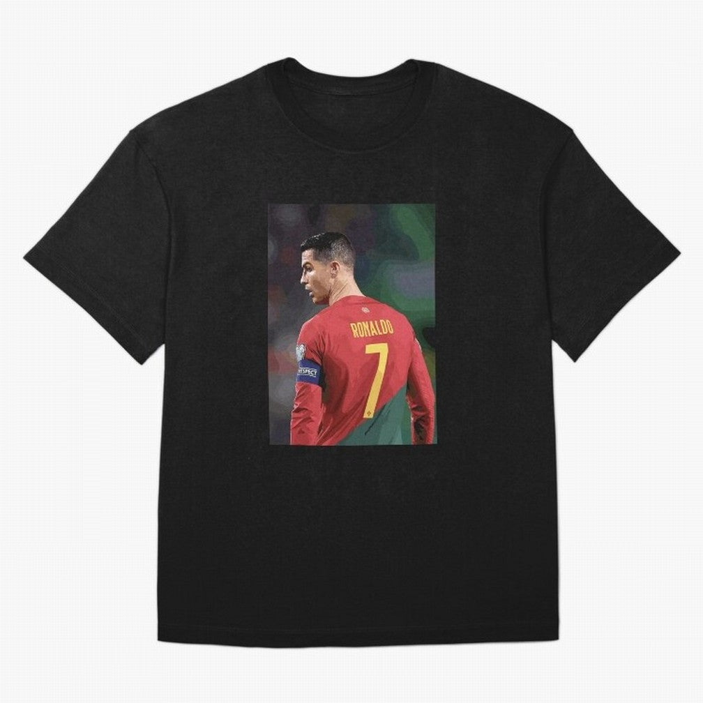 Cristiano Ronaldo Oversized T-Shirt Keep the Legacy of Global Football Passion for FIFA World Cup 2026 Group Stage, Made for Mbappe, Netherlands, Tournament Hype, Historic Matchups, Family Viewing Parties and Global Sports Pride; Ideal for Football