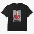 Cristiano Ronaldo Oversized T-Shirt Celebrate Fan Favorites in the FIFA World Cup 2026 Journey through Haaland and Mbappe Highlights, Portugal Pride, Game Day Rituals, Football Legends, Country Pride and the Road to the Final; Created for Match Day
