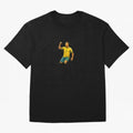 Energetic Soccer Celebration ¨C Number 7 Sketch Art Oversized T-Shirt Step into FIFA World Cup 2026 Group Stage Driven by Messi, Neymar and Mbappe, England, France and Netherlands Energy, Football Festival Excitement, Trophy Ambitions, Country