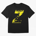 Zlatan Ibrahimovic Swedish God Gjq588 Oversized T-Shirt Live for the Drama of Global Football Passion for FIFA World Cup 2026, Made for Neymar, Spain, Retro Football Energy, Iconic Rivalries, Trophy Chase Drama and Stadium Atmosphere; Great for