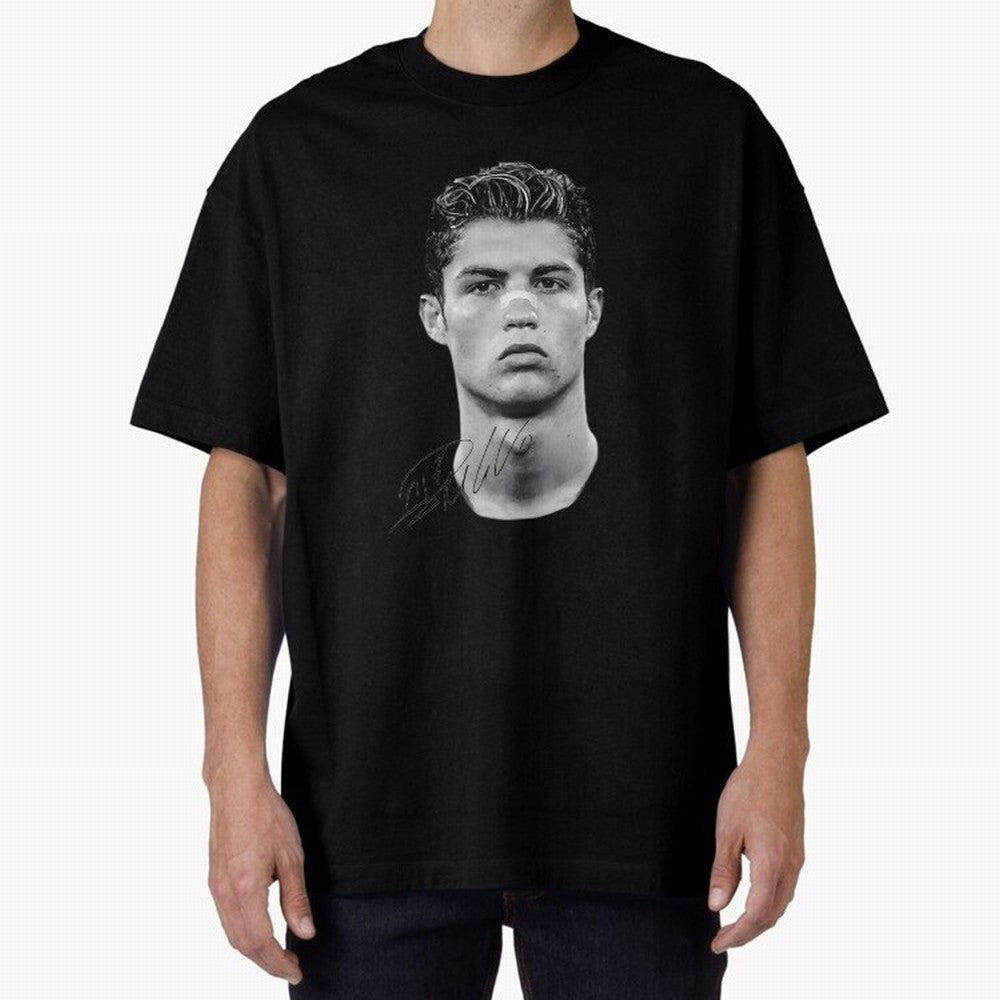 Cr7 - Streetwear Clothing Oversized T-Shirt Feel the Heartbeat of FIFA World Cup 2026 Group Stage Spirit, Driven by Portugal, Neymar, Global Supporter Spirit, Legendary Goals, National Colors and Tournament Celebration; Made for Die Hard