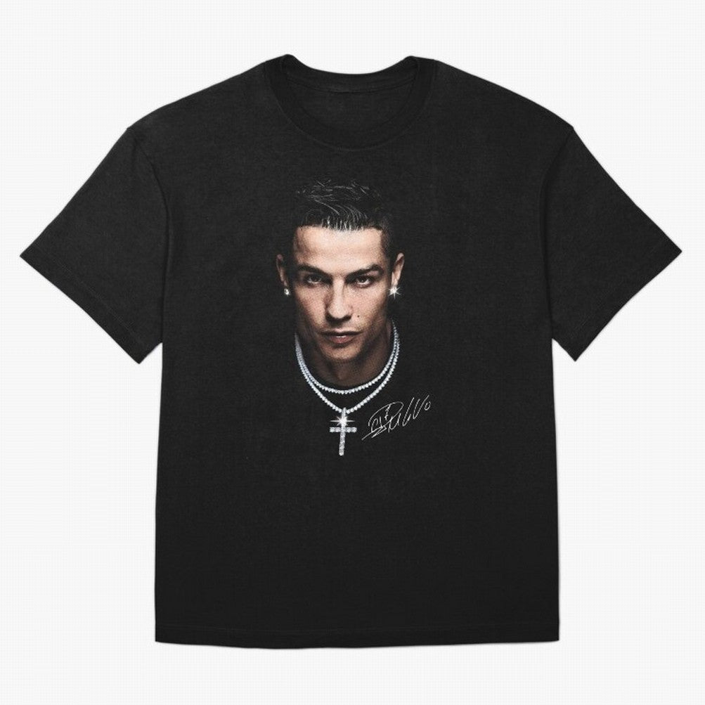 CR7 - Streetwear Clothing | Oversized T-Shirt Follow Every Goal of Match Day Hype around FIFA World Cup 2026 Group Stage, Haaland and Mbappe, Portugal, Match Day Excitement, Supporter Culture, Golden Goals and Global Football Passion; Ideal for