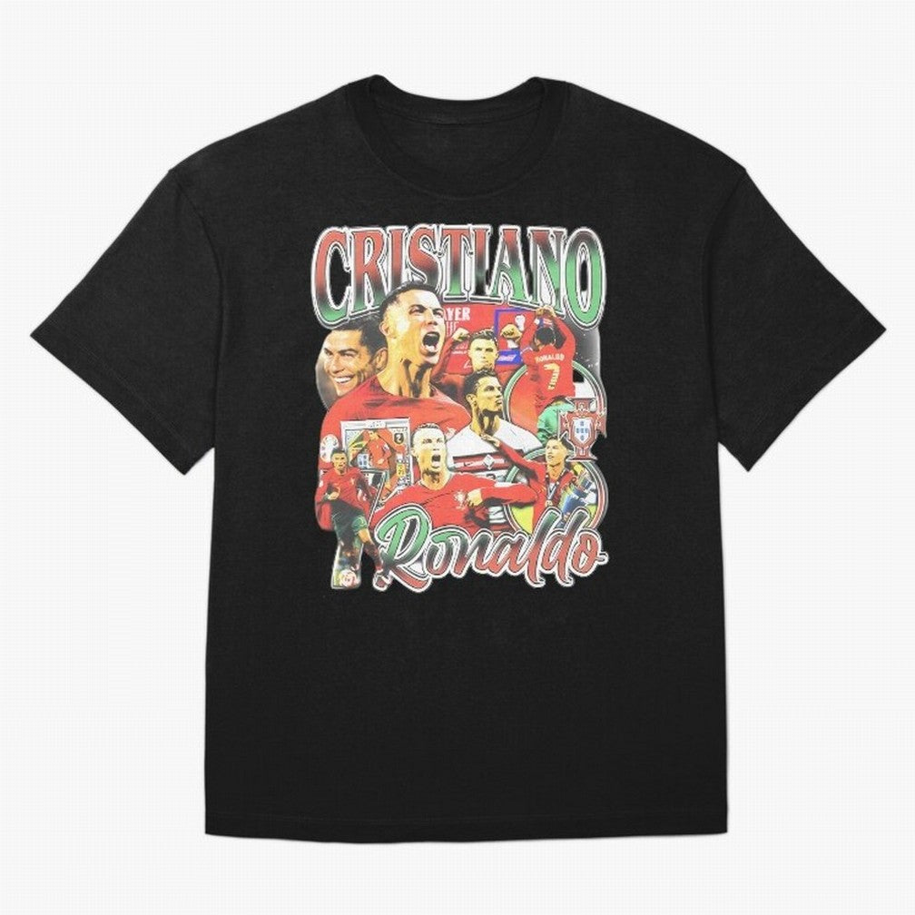 Cristiano Ronaldo Oversized T-Shirt Bring Supporter Culture to FIFA World Cup 2026 Group Stage for Fans of Neymar, Haaland and Cristiano Ronaldo and Argentina and Brazil, Bringing Global Supporter Spirit, Legendary Goals, National Colors and