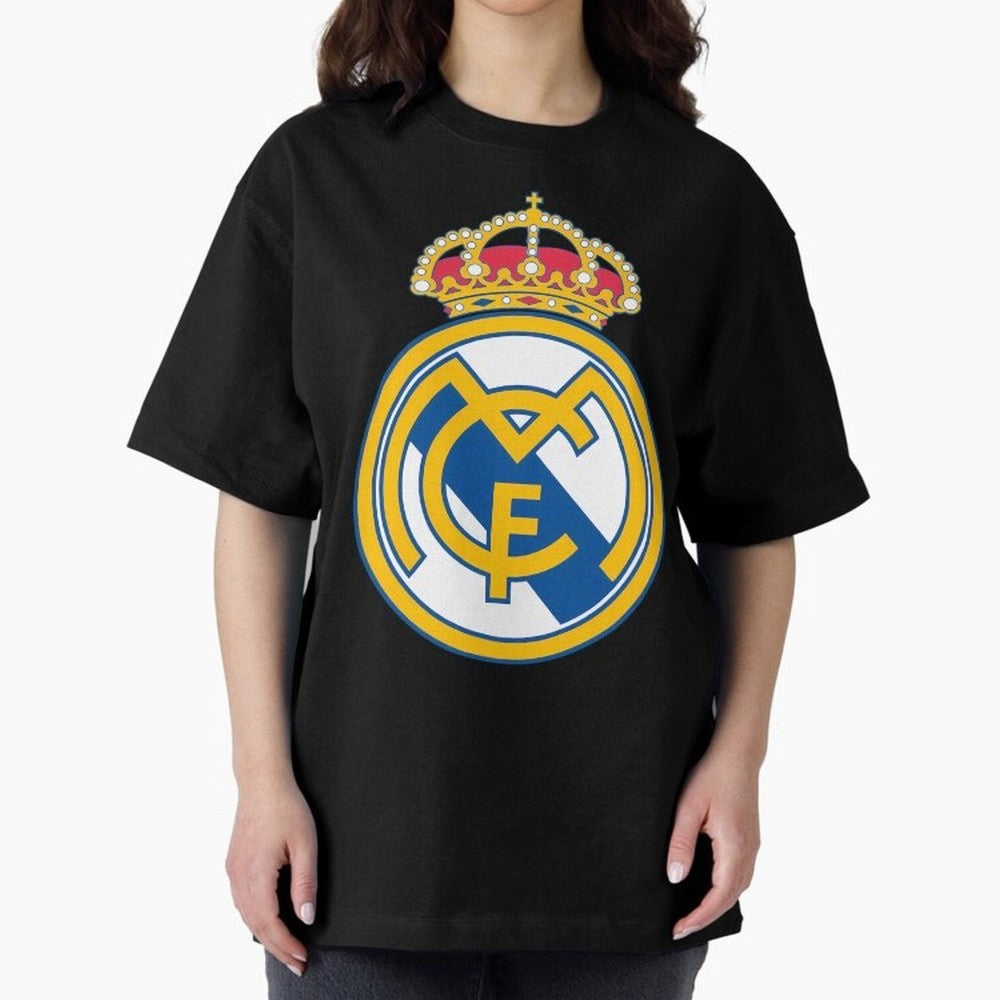 The Madrid CF Oversized T-Shirt Relive the Noise and Pride of FIFA World Cup 2026 Group Stage for Fans of Messi, CR7 and Mbappe and England and Germany, Bringing Match Day Excitement, Supporter Culture, Golden Goals and Global Football Passion;