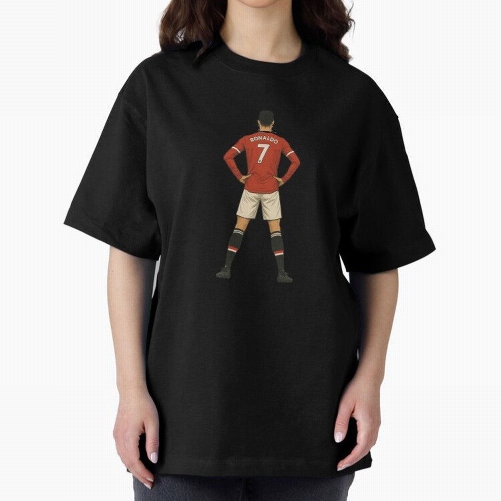 Ronaldo Oversized T-Shirt Refresh FIFA World Cup 2026 Group Stage Made for Messi, France Energy, Fan Favorite Moments, National Team Passion, Big Match Drama and Soccer History; Ideal for Football Dads, Football Moms, Friends, Collectors and Fans