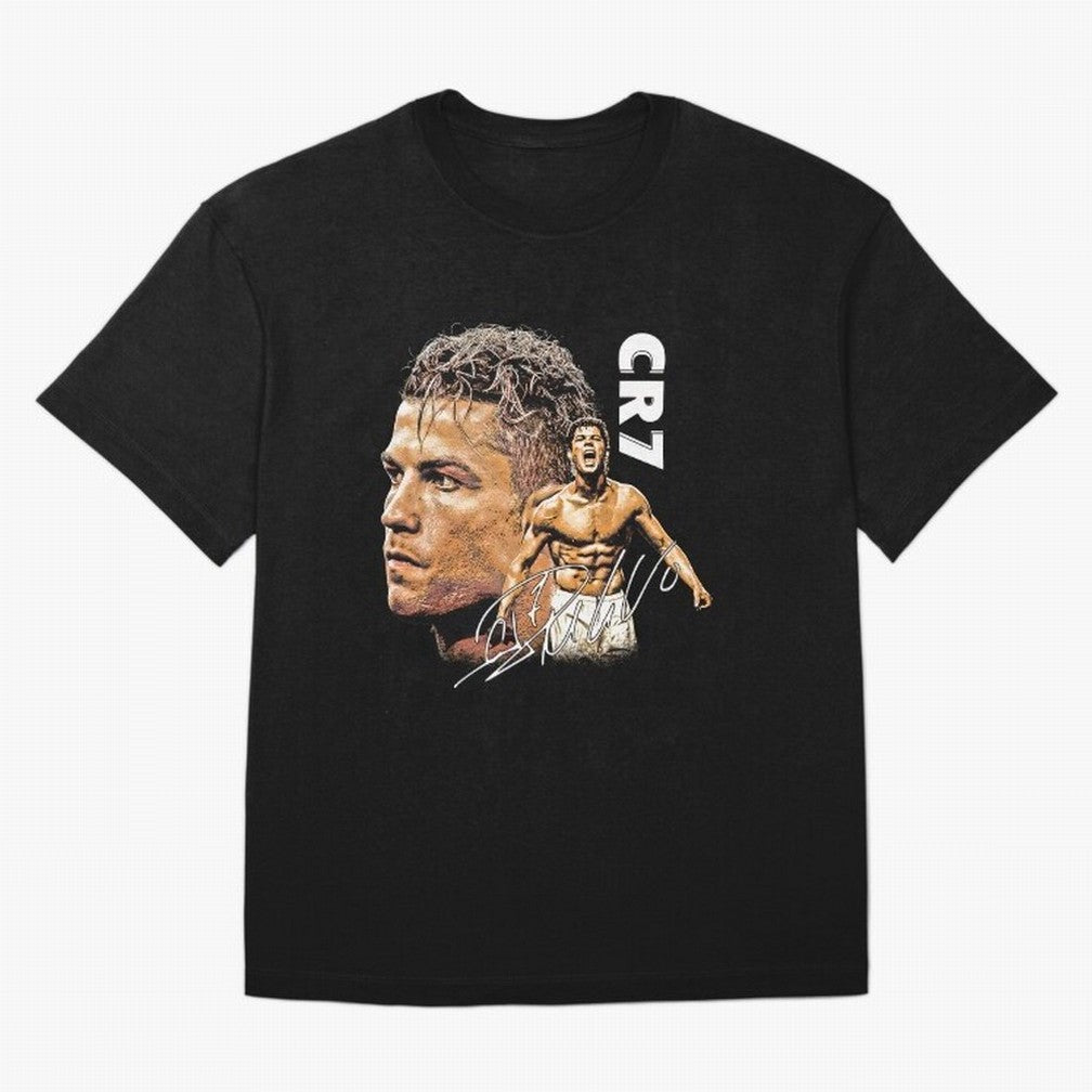 Retro Football Legend Poster Illustration For Men And Gift For Soccer Fans Oversized T-Shirt Bring Match Day Hype around FIFA World Cup 2026, CR7 and Messi, Germany, Tournament Hype, Historic Matchups, Family Viewing Parties and Global Sports