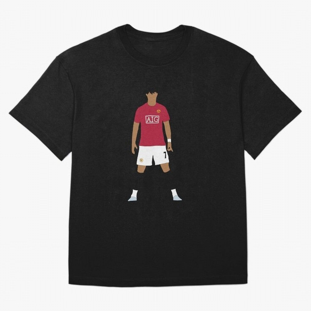 Cristiano Ronaldo Iconic Stance Fan Art Oversized T-Shirt Make Game Day About Match Day Hype around FIFA World Cup 2026 USA Canada Mexico, Neymar, Haaland and Cristiano Ronaldo, Brazil, Global Supporter Spirit, Legendary Goals, National Colors and