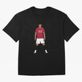 Cristiano Ronaldo Iconic Stance Fan Art Oversized T-Shirt Make Game Day About Match Day Hype around FIFA World Cup 2026 USA Canada Mexico, Neymar, Haaland and Cristiano Ronaldo, Brazil, Global Supporter Spirit, Legendary Goals, National Colors and