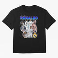 CR7 Real Madrid Poster ¨C For Football Fans and Gift For Ronaldo Supporters Oversized T-Shirt Mark FIFA World Cup 2026 Spirit, Inspired by Argentina, France and Brazil, Messi and Cristiano Ronaldo, Football Passion, Legendary Performances, Festival