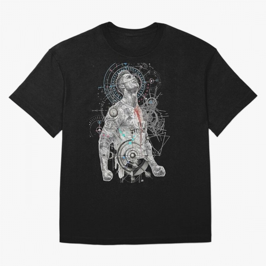 Cristiano Ronaldo Football Playmaker Oversized T-Shirt Experience the Global Stage of FIFA World Cup 2026 USA Canada Mexico Featuring Haaland and Mbappe, Argentina and Brazil Energy, Championship Spirit, Famous Goals, Roaring Crowds and