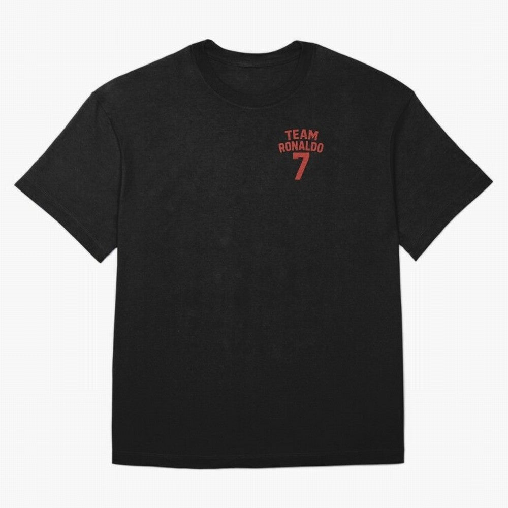 Team Ronaldo | CR7 team | For Fans Oversized T-Shirt Show Your Love for Global Football Passion for FIFA World Cup 2026 USA Canada Mexico, Filled with CR7 and Messi, Germany, Football History, Final Match Energy, Crowd Noise and Once in a Lifetime
