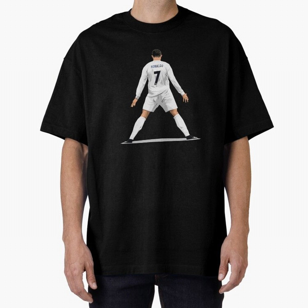 Cristiano Ronaldo Oversized T-Shirt Wear the Spirit of Global Football Passion for FIFA World Cup 2026 USA Canada Mexico, Celebrating Mbappe and Neymar, Argentina, France and Brazil, Champion Mindset, Group Stage Buzz, Knockout Tension and