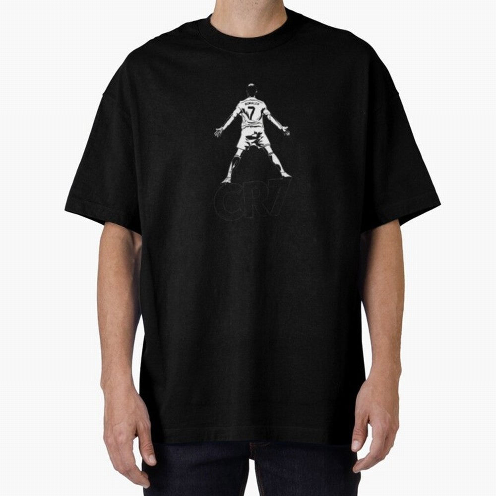 CR7 Oversized T-Shirt Bring Home the FIFA World Cup 2026 Group Stage Journey through Cristiano Ronaldo Highlights, Spain and Netherlands Pride, Worldwide Fan Energy, Dramatic Goals, Stadium Lights and Championship Celebrations; Created for Match