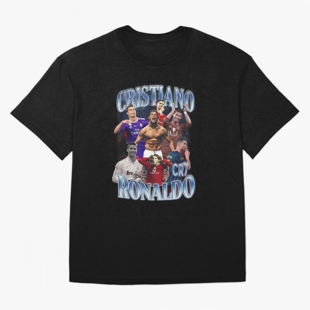 CR7 Oversized T-Shirt Make Memories around FIFA World Cup 2026 USA Canada Mexico Spirit, Inspired by Spain, Messi, CR7 and Mbappe, Football Passion, Legendary Performances, Festival Vibes and Supporter Community; Perfect for People Who Love
