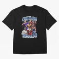 CR7 Oversized T-Shirt Make Memories around FIFA World Cup 2026 USA Canada Mexico Spirit, Inspired by Spain, Messi, CR7 and Mbappe, Football Passion, Legendary Performances, Festival Vibes and Supporter Community; Perfect for People Who Love